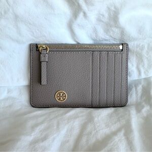 Tory Burch Walker Top Zip Card Case